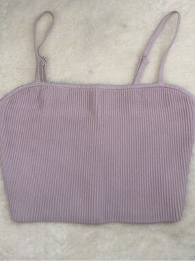 Babaton Sculpt Knit Tank - Lilac - XS
